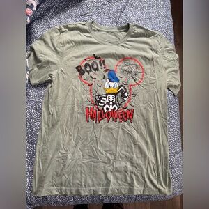 Disney Halloween Donald Duck Tee - Olive